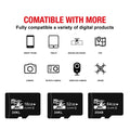 Memory Card High Speed C10 SD Card 128GB 64GB 32GB U3 A2 Flash Memory Card Micro Tarjeta SD For Phone