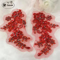 Handsewn Rhinestone Flower for Wedding Dress, Coats - View 7 | SAMAG