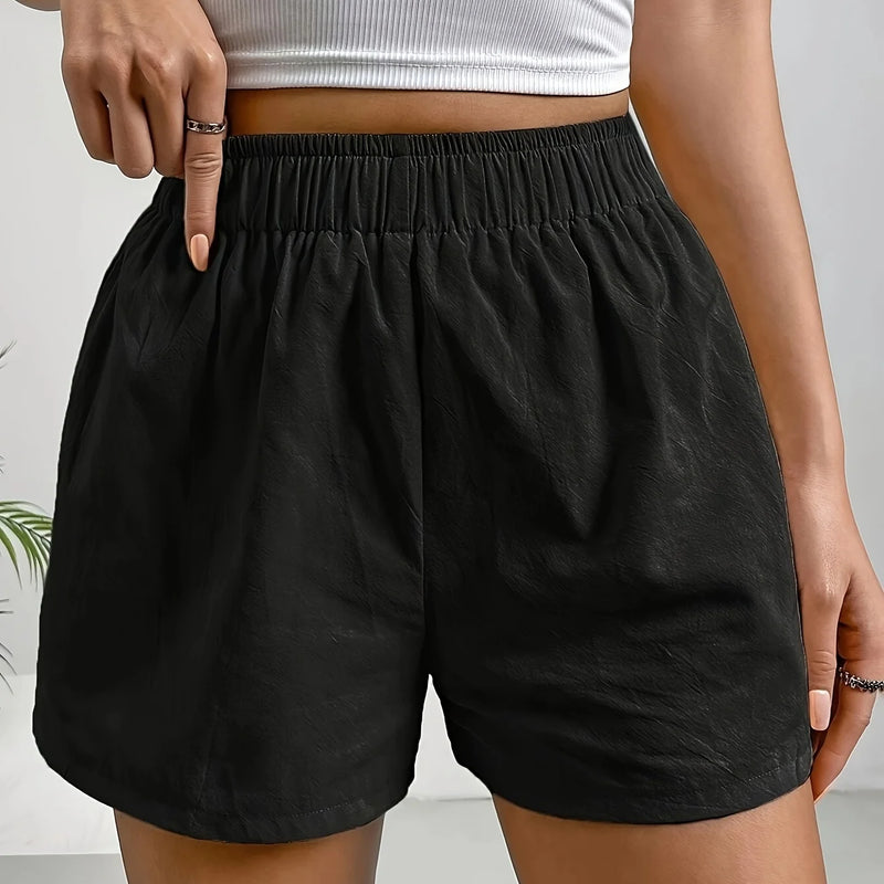 Summer Five Quarter Pants Women's Casual Fashion Shorts 2026 New Pocket Beach Home Shorts Five Quarter Pants