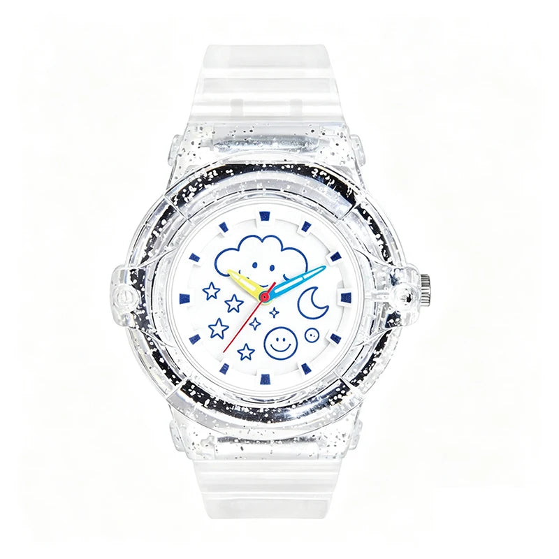Kids Cartoon Quartz Watch Student Wristwatch Waterproof Casual Timepiece Fashion Cheap Gift For Boys Girls Children
