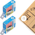 250pcs Loose Leaf Paper Hole Reinforcement Ring Sticky Labels Waterproof Self Adhesive Ring Label for Office Repairing Flip Book