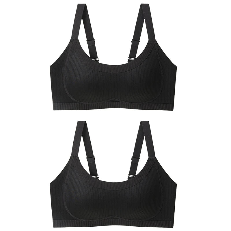 FallSweet Seamless Bra For Women Push Up Bras Wireless Sport Bra Soft Comfort Breathable Full Cup Sexy Female Lingerie underwear