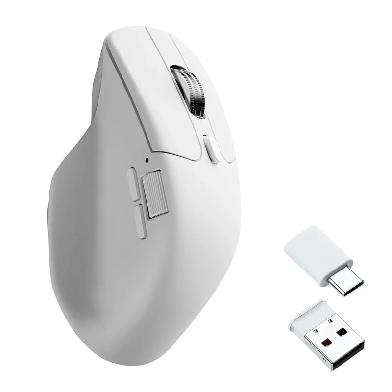 Keychron M6 Wireless Optical Mouse 2.4GHz & Bluetooth Type-C Mice 3395 Sensor 1K Polling Rate