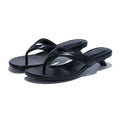 AIYUQI 2026 New Women's Slippers High-Heeled Fashionable Flip-Flops Women Plus Size Summer Round Toe Beach Shoes Girl