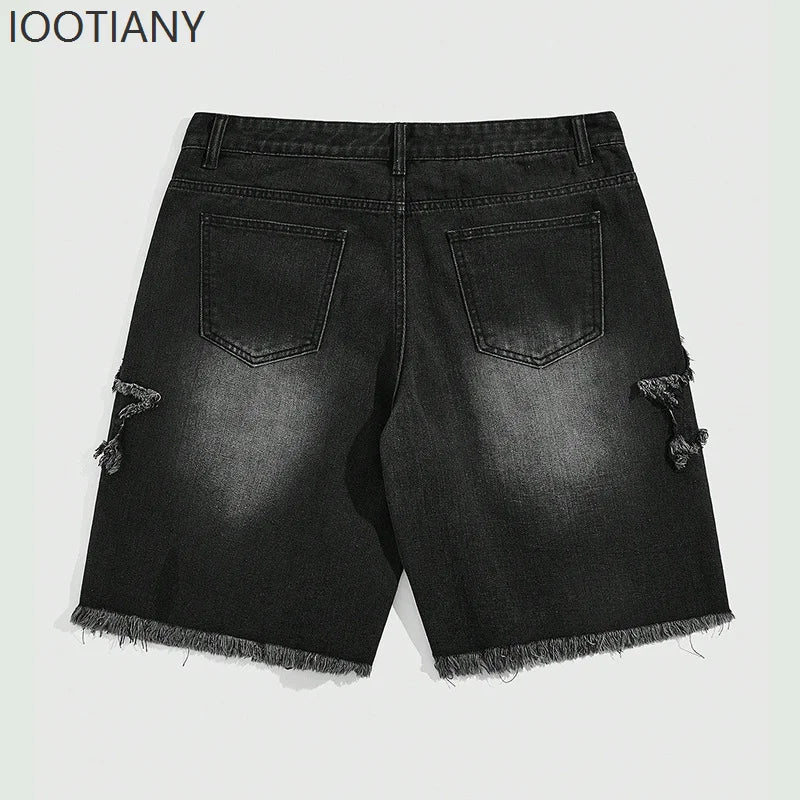 New High-end Denim Shorts For Men In Spring And Summer | SAMAG