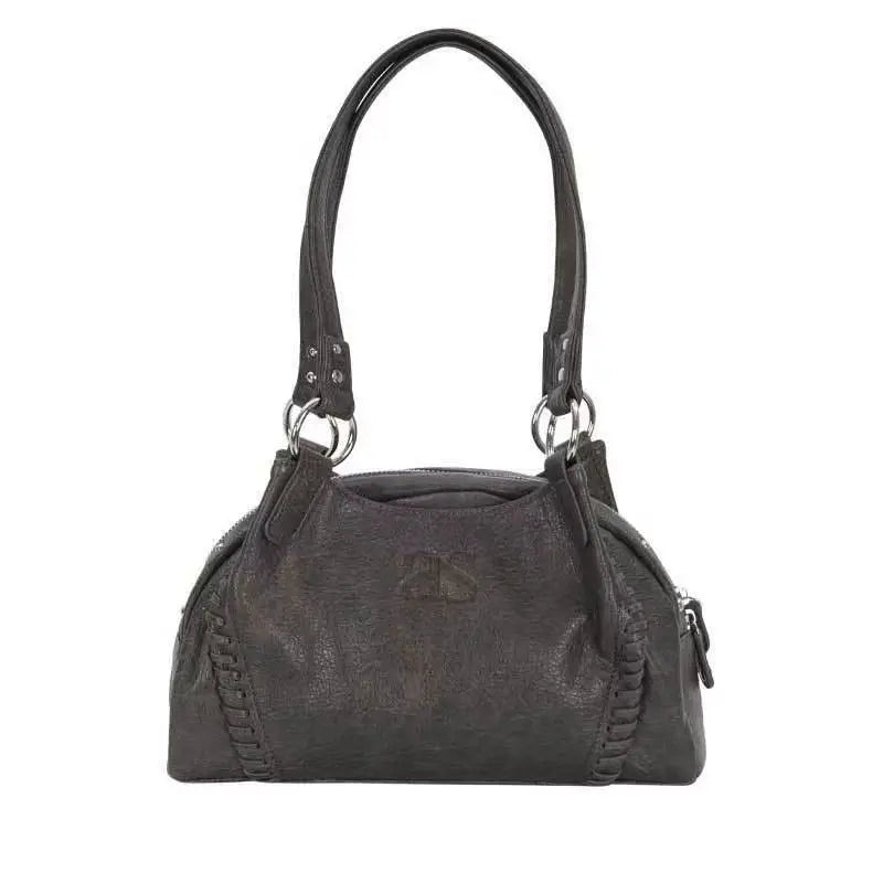Korean Japan Ason Bag Street Style AS Leather Tote Handbag Large Capacity Motorcycle Wanderlust Mini Shoulder Bag Daily Use Bag