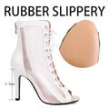 2024 New Sexy Women Black Thin High Heels Party Stilettos Jazz Dance Ladies Shoes Latin Dancing Street Sexy Stiletto