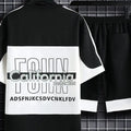 Summer New Fashion Printed Short Sleeve T - shirt Set Men's Casual Relaxed Breathable Sports Two - Piece M - View 3 | SAMAG