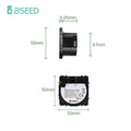 Bseed EU Standard Zigbee Light Switches Parts 1/2/3Gang Dimmer Curtain Module DIY Part Tuya Smart Life Control Neutral Required