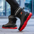 Outdoor Work British Style Anti Slip Waterproof Drawstring Drum Mouth Four Season Universal Men's Rain Boots