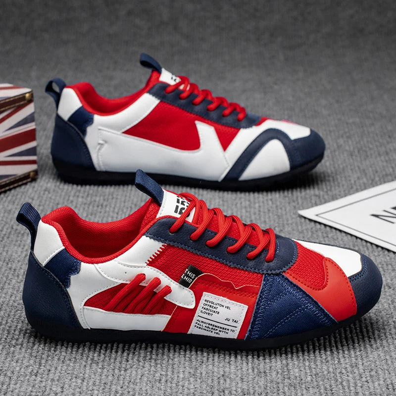 Men's Breathable Casual Sneakers Luxury Trainer Fashion Loafers Comfortable Running Shoes for Male