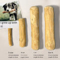 1pc Natural Coffee Wooden Dog Chew Toys for Puppy Pet Dogs Teething Stress Relief Molar Teeth Cleaning Safe Chew Sticks Supplies
