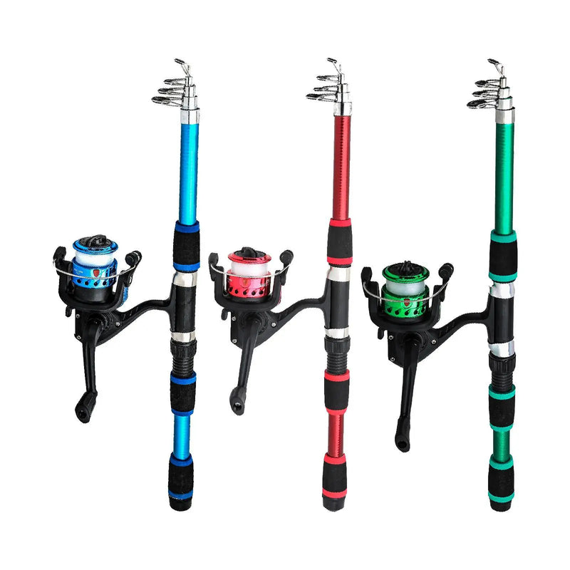 Kids Fishing Rod Reel Combo Lightweight Telescopic Design - View 6 | SAMAG
