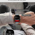 LAXASFIT 2025 New Women's Smart Watch 2.01 Full Touchscreen Bluetooth Call Heart Rate Monitor Sports Men's Smartwatch