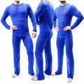 Sexy Transparent Thin Men's Pajamas Night Wear Suit Long Sleeve Shirt Pants Set