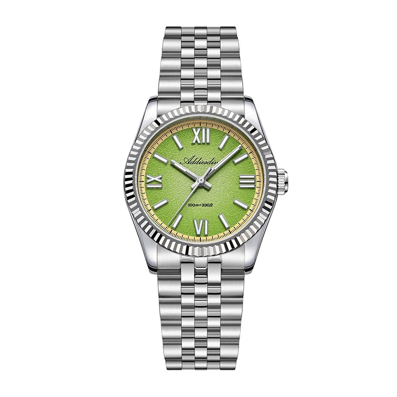 ADDIESDIVE VH31 Quartz Watches AD2535 Reloj Hombre Sapphire Glass Stainless Steel Waterproof Super luminous Original Mens Watch