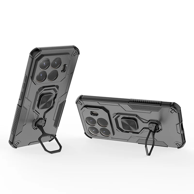 For Xiaomi 15T Pro 5G Case Car Magnetic Ring Stand Armor Phone Cases for Xiaomi15T Xiomi Mi15T Mi 15 T T15 Xiaomi15T Back Cover