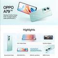 2026 Latest Model OPPO A79 5G Global Version Unlocked Phone 8GB+256GB 6.72 Inch 90Hz Screen 50MP AI Camera 5000mAh Long Lasting