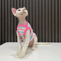 Striped Cat Shirts Stretchy Cat Clothes for Cats Sleeveless Stretchy Puppy Kitten T Shirts Pet Vest Soft Breathable Cat Tank Top