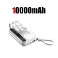 ONEPLUS 120W 50000mAh Portable Power Bank High Capacitybuilt-in 4 Cables Two-Way Fast Charging Mini Powerbank For iPhone Samsung