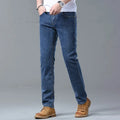 Spring Autumn Men's Slim Jeans Stylish Casual Stretch | SAMAG