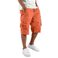 Summer Men Loose Straight Pants Casual Multi-Pocket | SAMAG