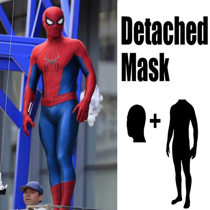 2026 Brand New Day Spiderman Cosplay New Ending Suits Spider mnan Zentai Suits Spidey Boys Outfits Halloween Costume Adult Boys