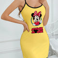 Women's Disney Minnie Cute Cartoon Bow Pattern Hanging | SAMAG