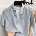 Short Sleeved Shirt Men's Summer New Item Pure Cotton | SAMAG
