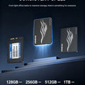 KinRam 2.5 SATA3 SSD 128GB 120GB Laptop Solid State Drive 128 GB 120 GB Hard Disk Internal High-Speed SATA 3 HDD For PC Desktop