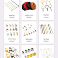 New Fashion 10pcs 25mm Inner Size Multi Colors Plated Classic Simple Style Cabochon Base Setting Charms Pendant