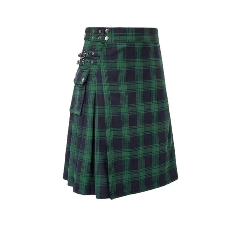 Kilt for Men Traditional Highland Tartan Utility Kilt Scottish Mens Kilt