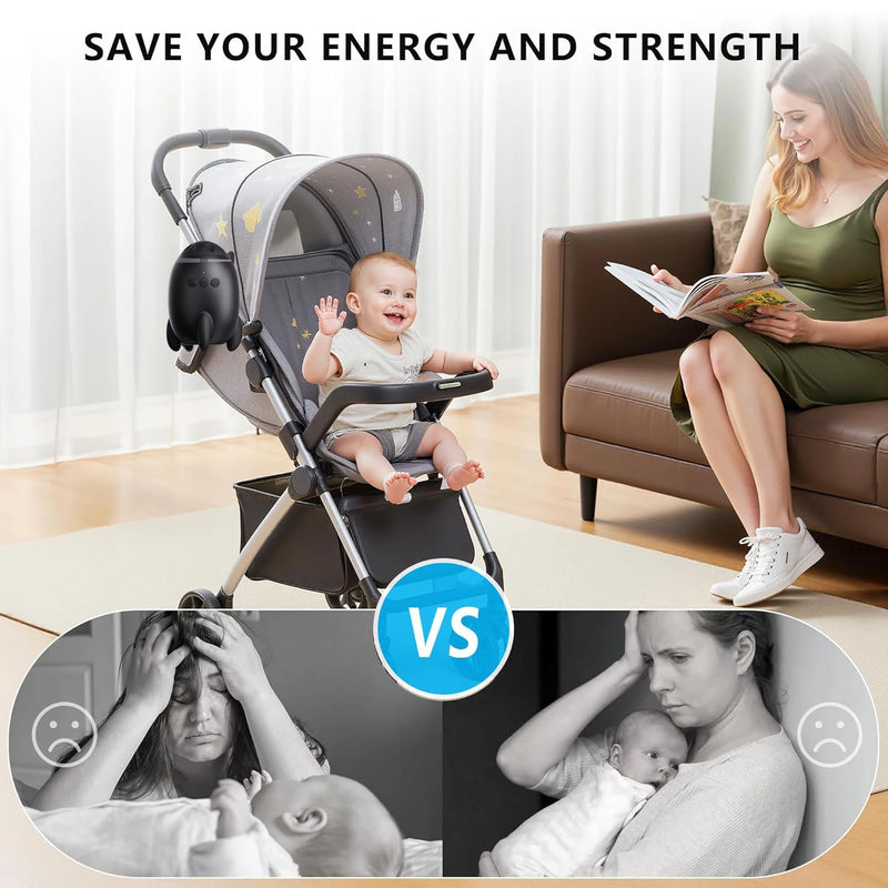 Baby Rocker Portable Baby Bouncer Accessory Can Play Lullabies To Help Babies Fall Asleep Baby Sleep Aid Newborn Essentials Best