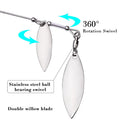 10G14GAnti-snagging lure bait, tassel spinner hard | SAMAG