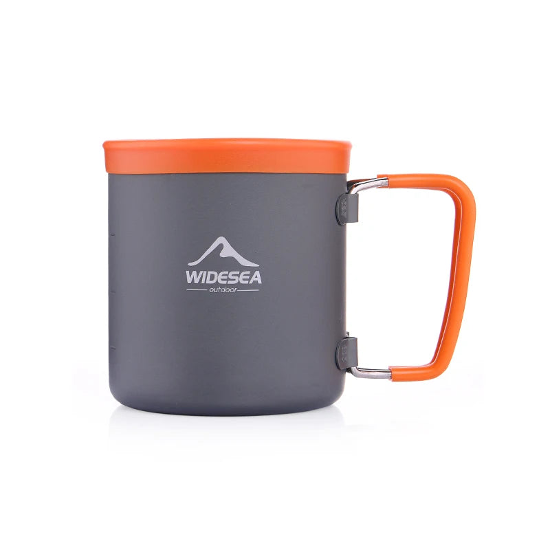 Camping Tableware Outdoor Cookware Set Pots Tourist kettle coffee cup filte Kitchen Equipment Gear Utensils Hiking Picnic Travel