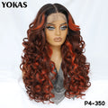 Latisha Lace Front Wigs Synthetic 24 Inch T Part Wigs For Afro Women Latisha Lace Front Wigs With Baby Hair For African Female