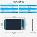 2.4 2.8 3.2 3.5 Inch Nextion HMI Intelligent Smart USART UART SPI Touch TFT LCD Module Display For Raspberry Pi 2 A+ B+