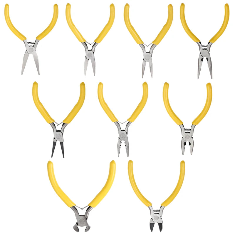 Multifunctional Hand Tools Jewelry Pliers with round Nose End - Cutting Wire Tool for DIY Handmade Jewelry Making Accessories