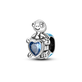 925 Sterling Silver Ocean Theme Charm Beads For Women Blue Wave Dolphin Seashell Compatible Summer Beach Vacation Jewelry