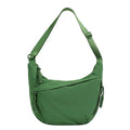Casual Canvas Crossbody Bags Korean Simplified Large Capacity Sports Hobos Bag Solid Color Lightweight Dumpling Bag Women