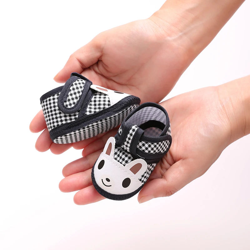 Newborn Baby's First Baptist Shoe: Newborn Boys and Girls' White Baptist Shoes Soft Sole Walking Shoes Multiple Styles-9CM/10CM
