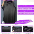 10-32inch Brazilian Straight Human Hair Bundles Natural Color Remy Hair Extensions Bundles Raw Hair Human Hair Extensions for Women