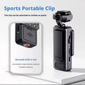Pocket WiFi Action Camera, Image Stabilization, USB Rechargeable, Lightweight for Helmet Cycling Outdoor Travel