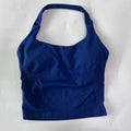 1-2pcs Gym Set Women Backless Tank Tops High Waist Scrunch Seamless Shorts High Waist Yoga Leggings Workout Sets Gym Suit