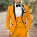 Elegant Light Green Formal Wedding Men Suit Groom Tuxedo Prom Slim Fit Blazer Hombre High Quality Custom 3 Piece Costume Homme