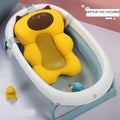 Baby Shower Bath Tub Pad Non-Slip Bathtub Mat Newborn Safety Security Bath Support Cushion Animal Soft Pillow Care Accessories