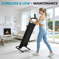 Akluer Non-Motorized Foldable Workout Treadmill - Dual | SAMAG