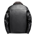 Leather Coat Men Clothing Fur Jacket Bomber Fashion Casual Windbreaker Spring and Autumn Hot Outwear Stand Military Embroidery