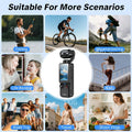 SKIG 1080P Sports Action Camera, Equipped With a 1.9-inch CMOS Sensor, Supports USB Charging, 180° Rotating Motion Camera