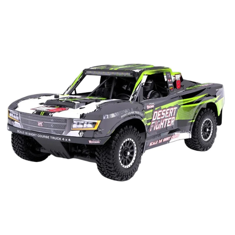 【In Stock】Yikong 1/8 Yk8081 Df8 Remote Control Electric 4wd Brushless Independent Suspension Short Truck Off Road Desert Truck